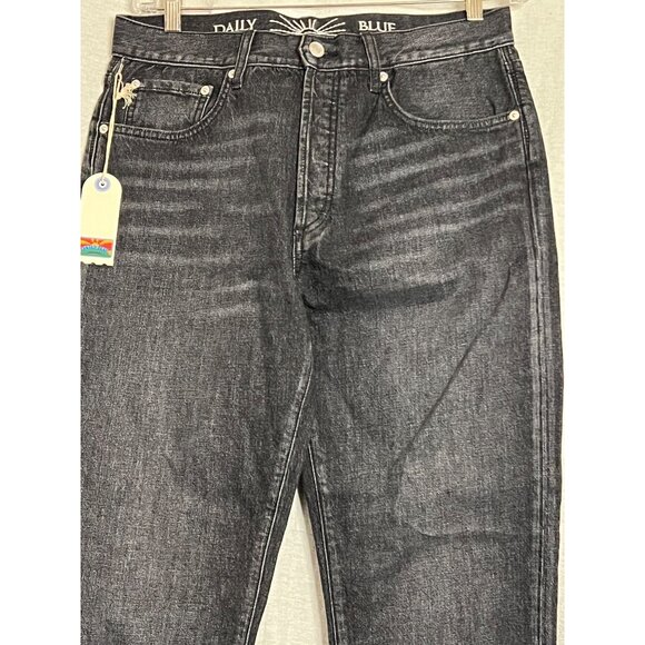 NWT $320 Daily Blue by Adriano Goldschmied High-Waisted Straight 24 BOOST - Picture 4 of 16